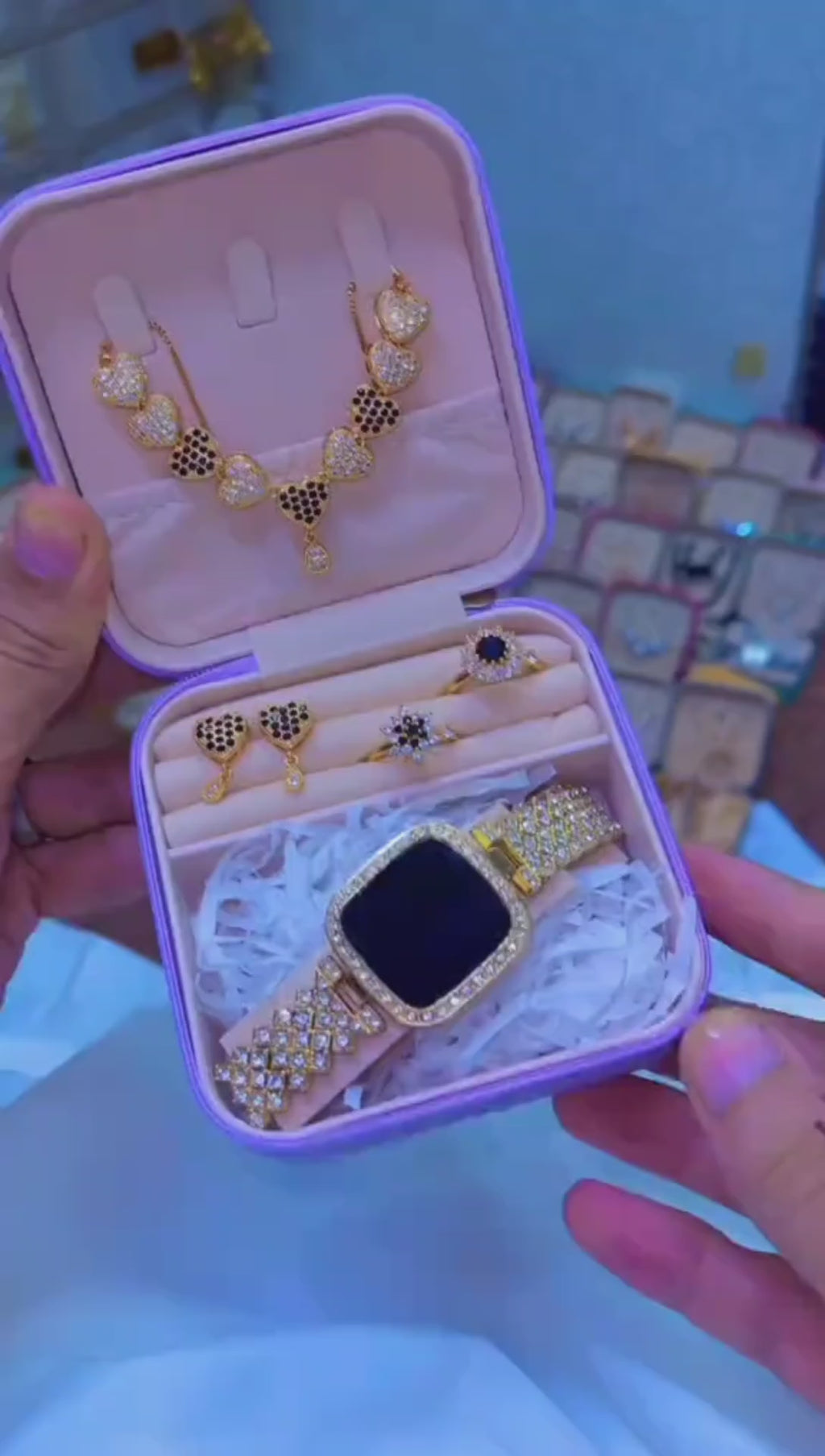 ✨ Luxury Stone Jewelry Gift Set ✨