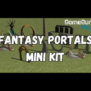GameGuru MAX - Low Poly Mini Kit: Fantasy Portals DLC Steam CD Key