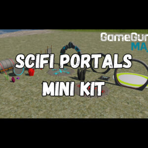 GameGuru MAX - Low Poly Mini Kit: Sci-Fi Portals DLC Steam CD Key