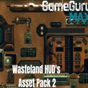 GameGuru MAX Wasteland Asset Pack - HUD's Volume 2 DLC PC Steam CD Key
