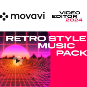 Movavi Video Editor 2024 - Retro Style Music Pack DLC Steam CD Key