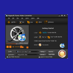 Bigasoft iTunes Video Converter PC CD Key