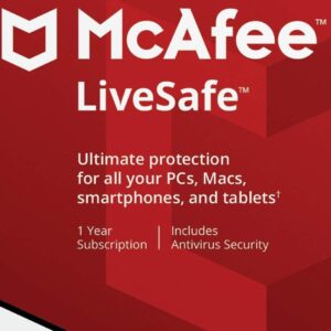 McAfee LiveSafe 2025 Key (1 Year / Unlimited Devices)