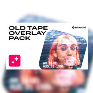 Movavi Video Editor 2023 - Old Tape Overlay Pack DLC Steam CD Key